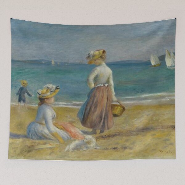 Item preview, Figures on the Beach 1890 designed and sold by sharonwebse.