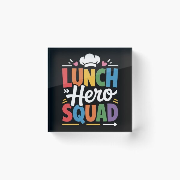 Item preview, Fun Lunch Hero Squad Food Service Worker Team Spirit designed and sold by faridman.