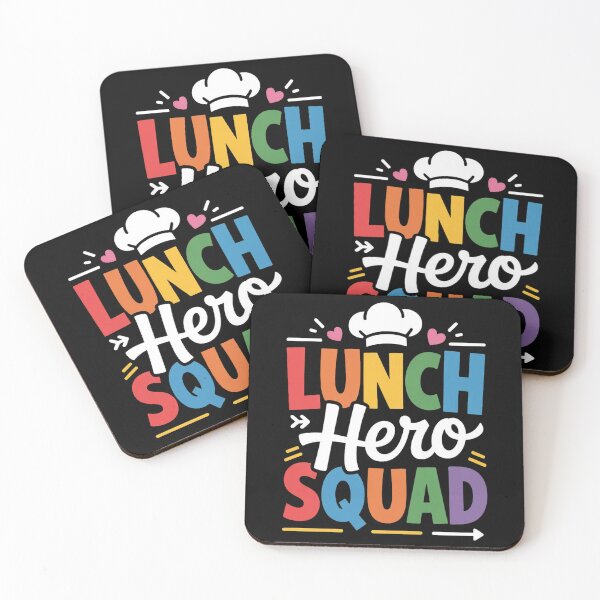 Item preview, Fun Lunch Hero Squad Food Service Worker Team Spirit designed and sold by faridman.