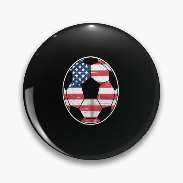 Item preview, American Flag on Soccer Ball - Soccer Ball Flag designed and sold by repconomArt.