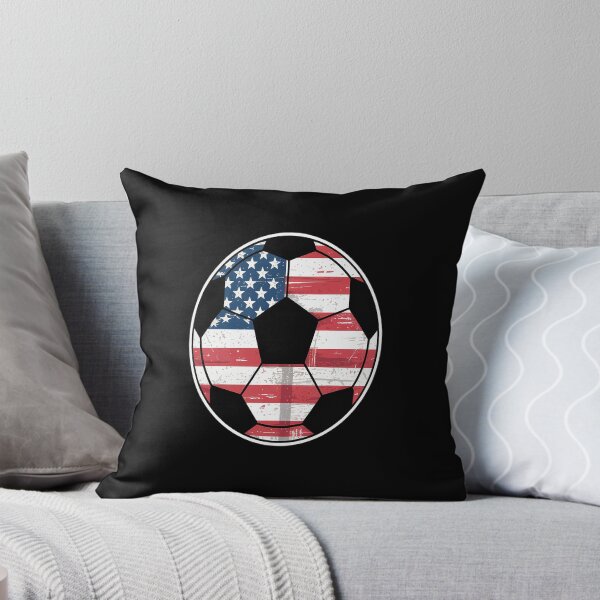 Item preview, American Flag on Soccer Ball - Soccer Ball Flag designed and sold by repconomArt.