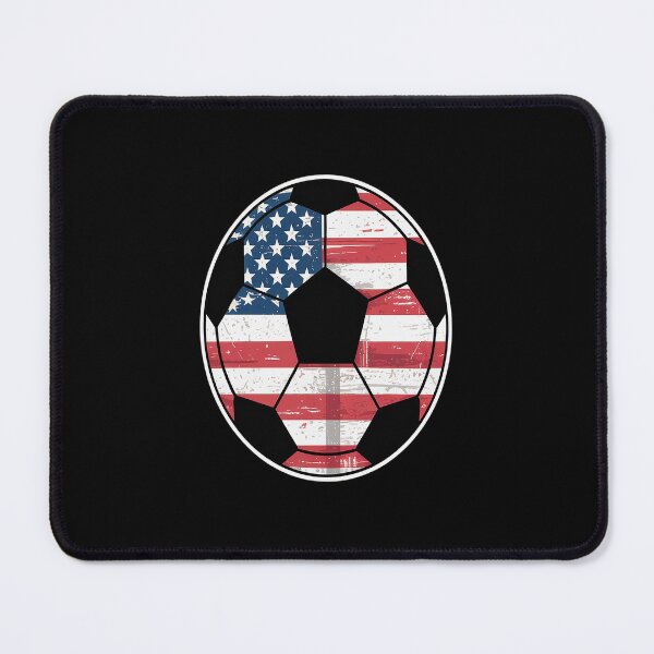 Item preview, American Flag on Soccer Ball - Soccer Ball Flag designed and sold by repconomArt.