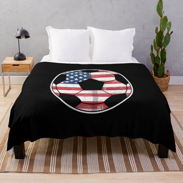 Item preview, American Flag on Soccer Ball - Soccer Ball Flag designed and sold by repconomArt.