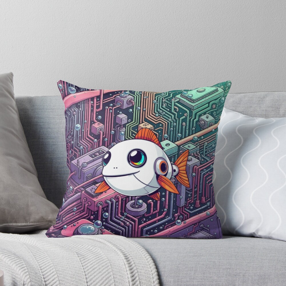 Item preview, Throw Pillow designed and sold by Korral.