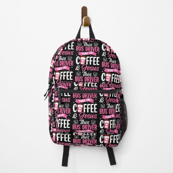 Item preview, This Bus Driver Runs On Coffee And Jesus School Bus Driver designed and sold by JanetCarolyn.