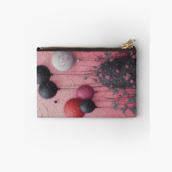 Item preview, Colorful balloons above a dark, lush greenery designed and sold by Mianku | Für das Leben.