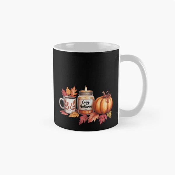 Item preview, Just A Girl Who Loves Fall Cozy Autumn Pumpkin Coffee designed and sold by FluoroWave.