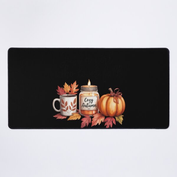 Item preview, Just A Girl Who Loves Fall Cozy Autumn Pumpkin Coffee designed and sold by FluoroWave.