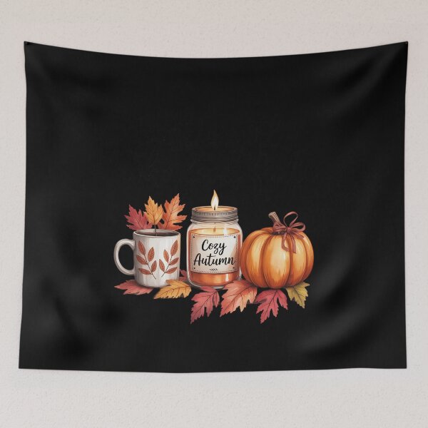 Item preview, Just A Girl Who Loves Fall Cozy Autumn Pumpkin Coffee designed and sold by FluoroWave.