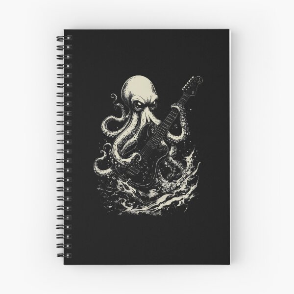 Item preview, Guitar Player Octopus Heavy 	 Head Funny Guitarist designed and sold by KristenSophie.
