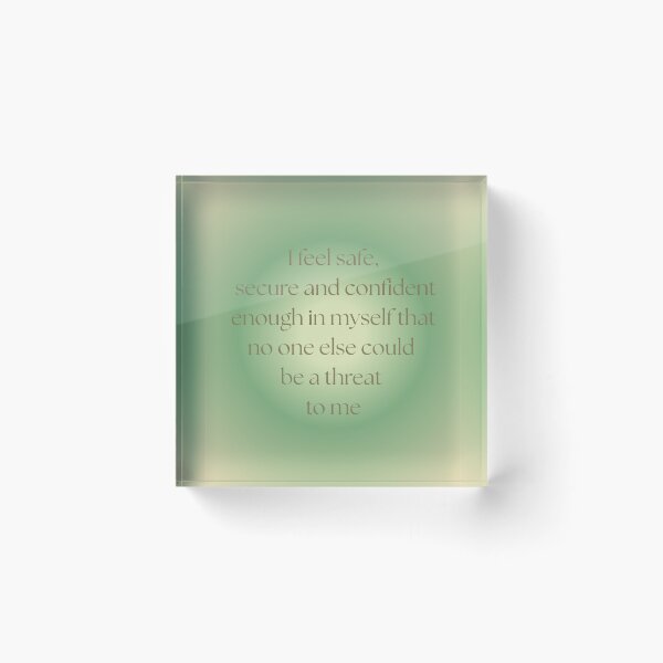 Item preview, No one could be a threat to me designed and sold by Elevare.