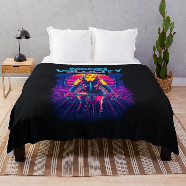 Item preview, Neon Velocity – Retro Synthwave Cyclist designed and sold by Sanctum Icons.