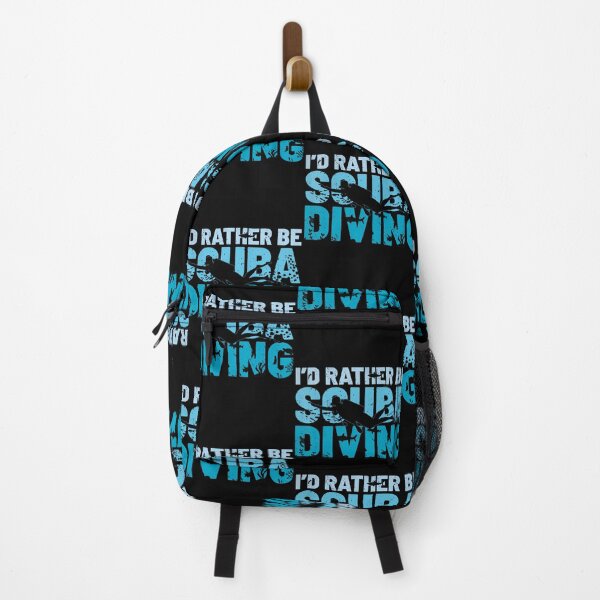 Item preview, I'D Rather Be Scuba Diving Ocean Instructor Scuba Diver designed and sold by DonnieJennie.