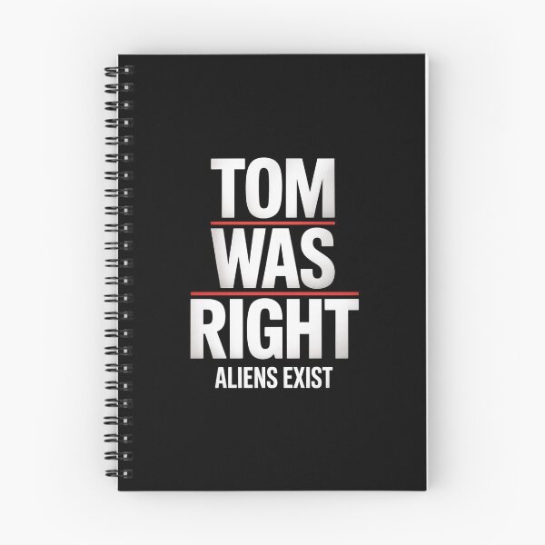 Item preview, Tom Was Right Aliens Exist Adults Black Crew Neck Short  designed and sold by TiredPack.