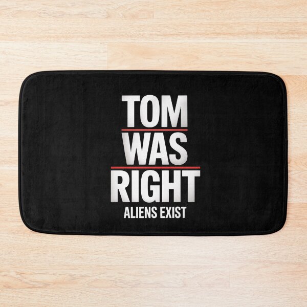 Item preview, Tom Was Right Aliens Exist Adults Black Crew Neck Short  designed and sold by TiredPack.