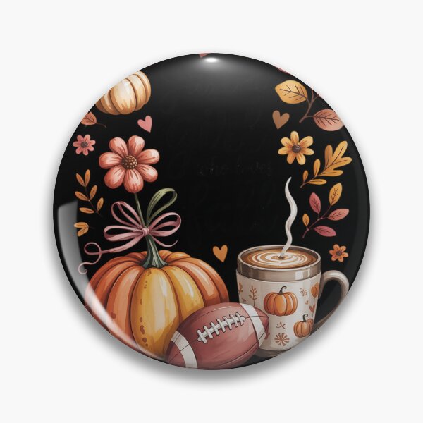 Item preview, Just A Girl Who Loves Fall Pumpkin American Football Autumn designed and sold by FluoroWave.