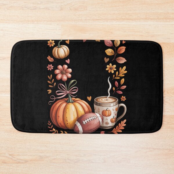 Item preview, Just A Girl Who Loves Fall Pumpkin American Football Autumn designed and sold by FluoroWave.