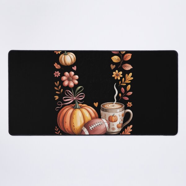 Item preview, Just A Girl Who Loves Fall Pumpkin American Football Autumn designed and sold by FluoroWave.