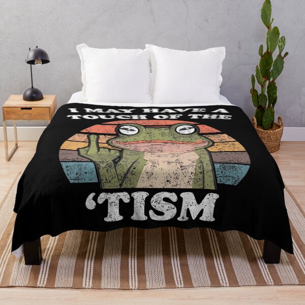 Item preview, Funny Frog I May Have A Touch Of The Tism designed and sold by TerriMichelle.