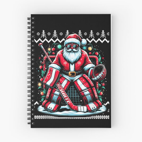 Item preview, Cool Santa Hockey Goalie Christmas Goaltender Sports Graphic designed and sold by Taniyah Gomes.