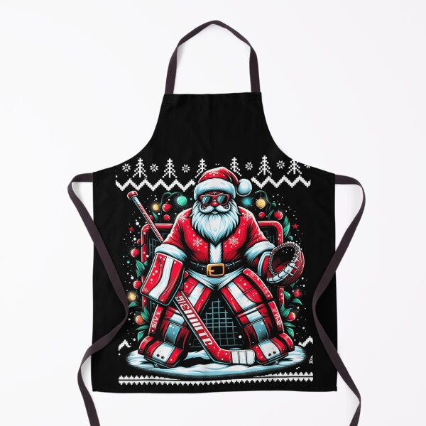 Item preview, Cool Santa Hockey Goalie Christmas Goaltender Sports Graphic designed and sold by Taniyah Gomes.