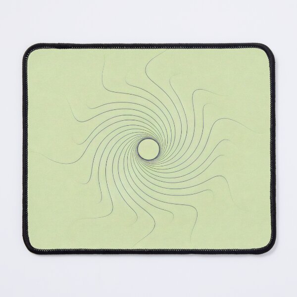 Item preview, ASMR Spiral Flow Design with Soft Purple Lines and Minimalist Geometry designed and sold by SplashTastic.