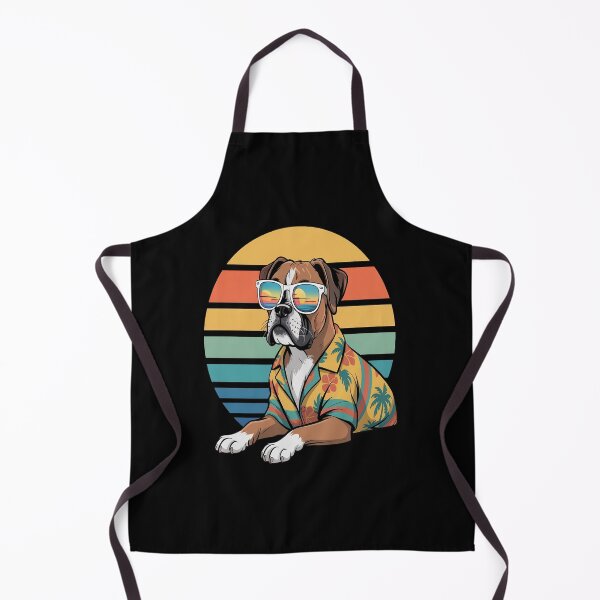 Item preview, Boxer Dog Sunglasses Hawaiian Beach Summer designed and sold by Catharsiscath.
