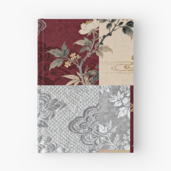 Item preview, Opulent Red Green & Gold Chinoiserie Floral Patchwork designed and sold by zzz888.