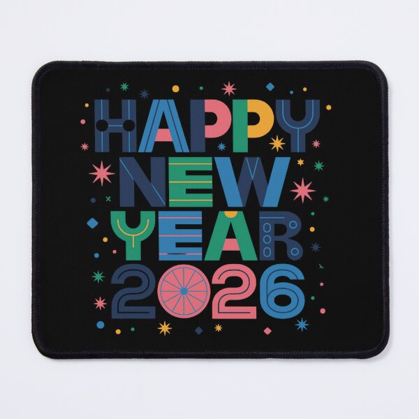 Item preview, Happy New Year 2026 – Festive Celebration Collection designed and sold by MAZDZINE.