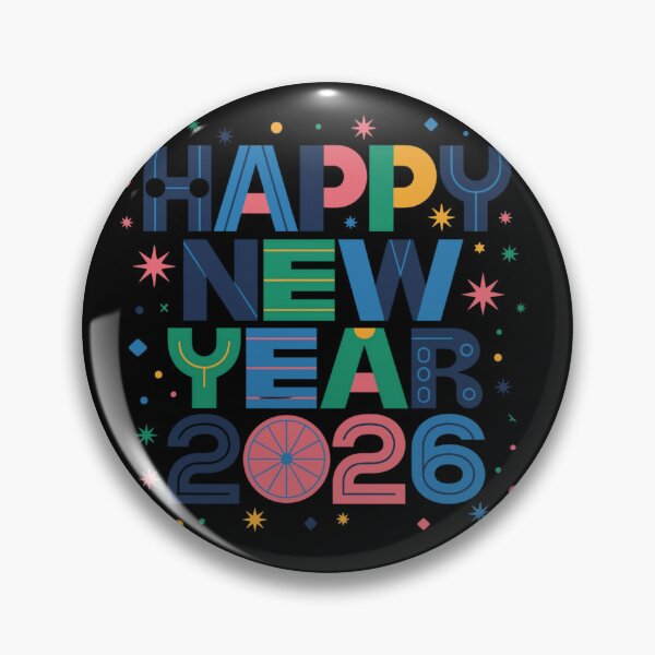 Item preview, Happy New Year 2026 – Festive Celebration Collection designed and sold by MAZDZINE.