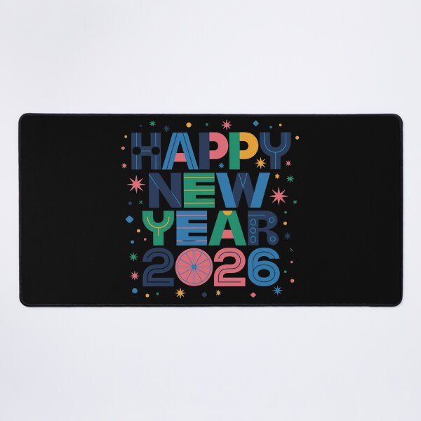 Item preview, Happy New Year 2026 – Festive Celebration Collection designed and sold by MAZDZINE.