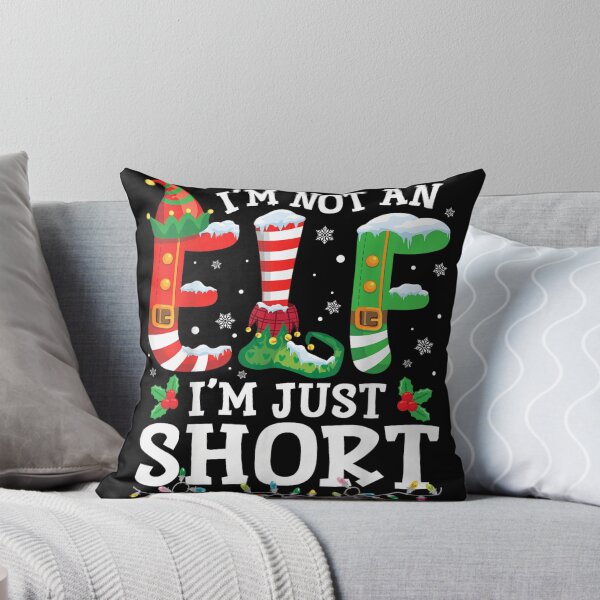 Item preview, Funny Short Person Quote I’m Not An Elf I’m Just Short designed and sold by Taniyah Gomes.