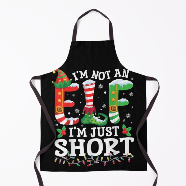 Item preview, Funny Short Person Quote I’m Not An Elf I’m Just Short designed and sold by Taniyah Gomes.