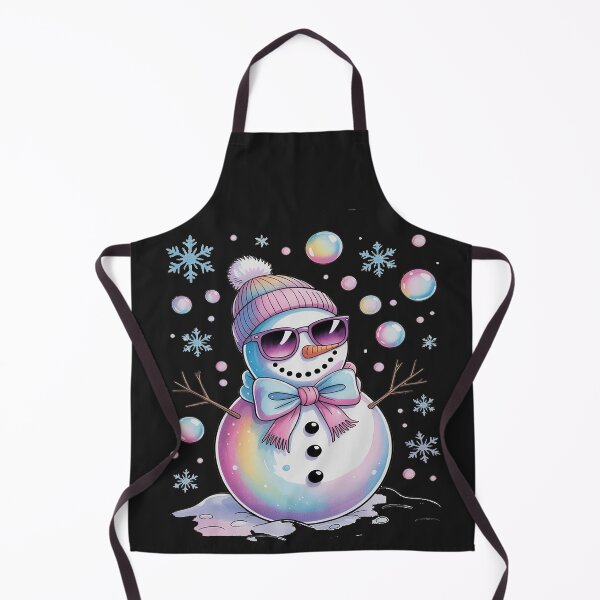 Item preview, Coloful Glitter Coquette Snowman Christmas designed and sold by LegendsArt75.