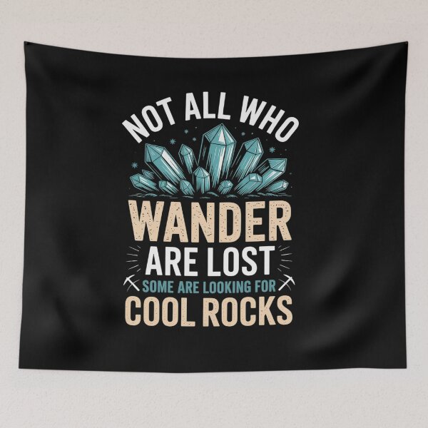 Item preview, Some Are Looking For Cool Rocks - Geologist Geode Hunter  designed and sold by TiredPack.