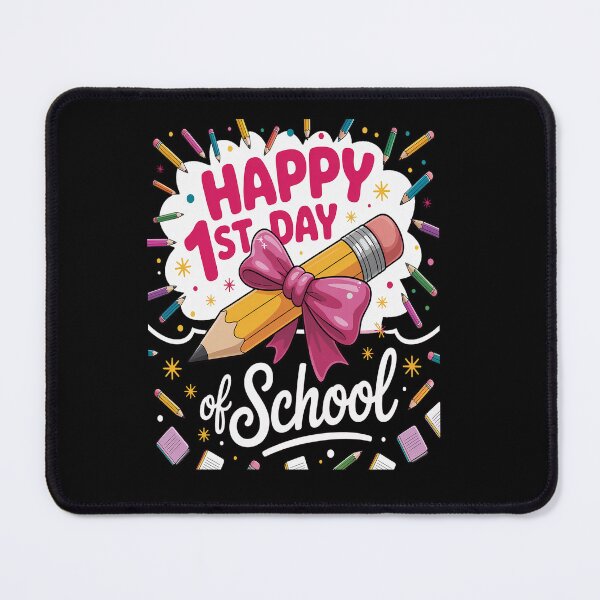 Item preview, Happy First Day Of School Teacher Pencil Bow Back To School designed and sold by Catharsiscath.