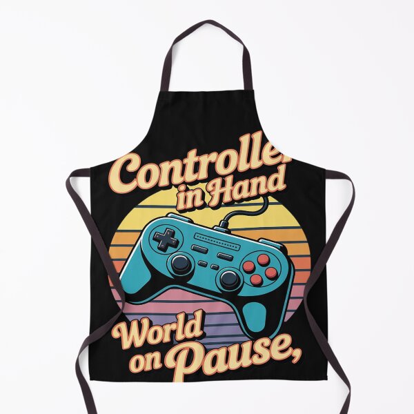 Item preview, Controller in Hand, World on Pause designed and sold by LegendsArt75.