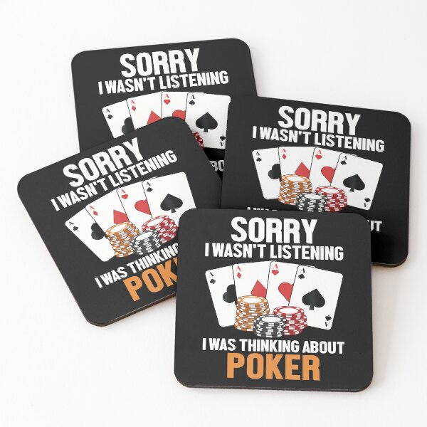 Item preview, Was Thinking About Poker Texas Holdem Poker Hands Poker designed and sold by TerriMichelle.