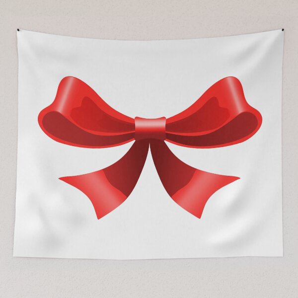 Item preview, Realistic red shiny satin bow with shadow to decorate your wedding invitation cards or vector greeting cards. designed and sold by Natalia4321.