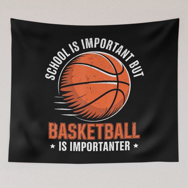 Item preview, Vintage School Is Important But Basketball Is Importanter designed and sold by JessicaMarque.