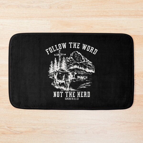 Item preview, Follow The Word Not The Herd Christian Bible Verse Jesus designed and sold by KristenSophie.