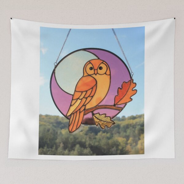 Item preview, Midnight Bosch Snow Owl designed and sold by Joananature.