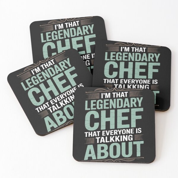 Item preview, Cook Gourmet Cuisine Cooking - Legendary Chef designed and sold by LegendsArt75.