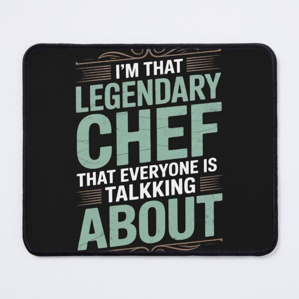 Item preview, Cook Gourmet Cuisine Cooking - Legendary Chef designed and sold by LegendsArt75.