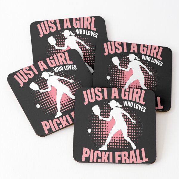 Item preview, Just a Girl who loves Pickleball Player Girls Kids designed and sold by Voidbinder.