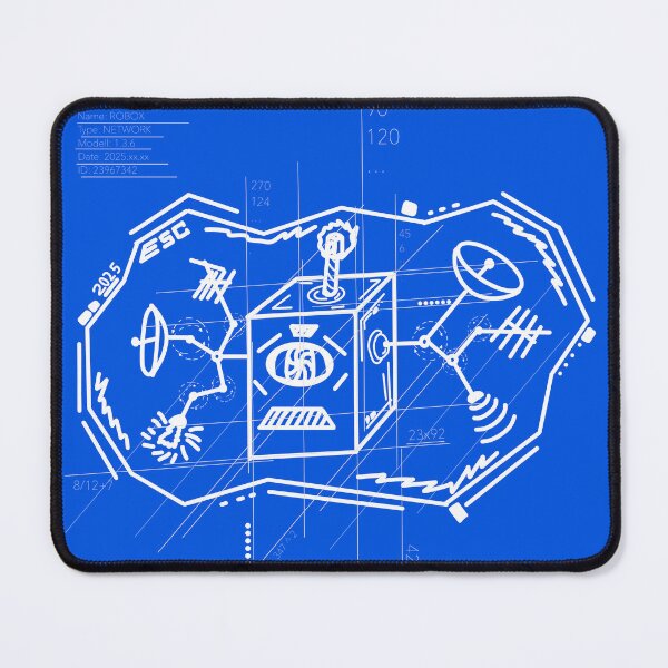 Item preview, Blueprint of Robox designed and sold by Wordesz.