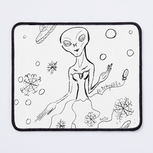 Item preview, Festive Alien by ElitebyElise designed and sold by ElitebyElise.