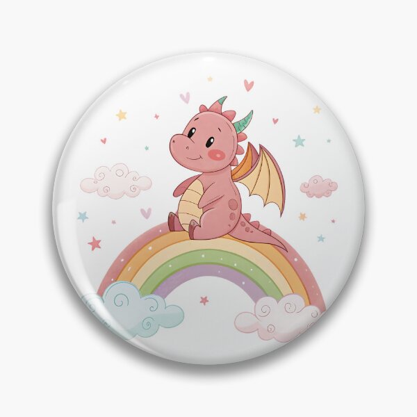 Item preview, Rainbow Chonky Dragon designed and sold by Neural-canvas.