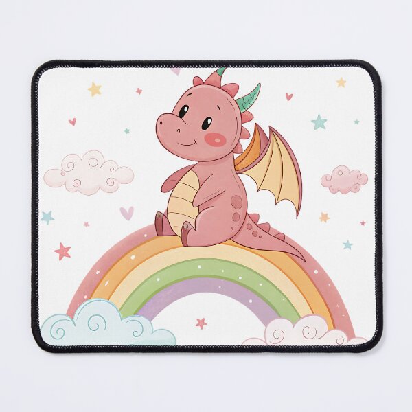 Item preview, Rainbow Chonky Dragon designed and sold by Neural-canvas.