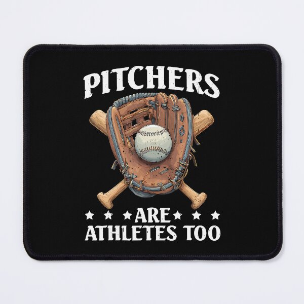 Item preview, Pitchers Are Athletes Too Baseball Player Jokes - designed and sold by JuanitaJulia.